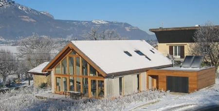 Maison basse consommation en bois – Isère (38)